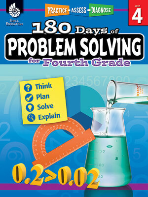 cover image of 180 Days of Problem Solving for Fourth Grade